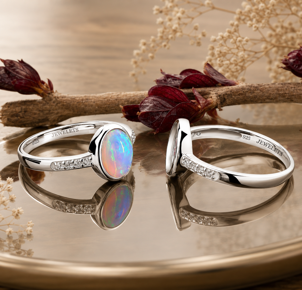 Sterling Silver 7x9mm Ring Setting Blank – Oval Bezel, CZ Channel Band
